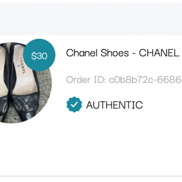 Chanel Interlocking CC Logo Black Quilted Leather Kitten Heel Flats, Size 37 - Picture 14 of 14